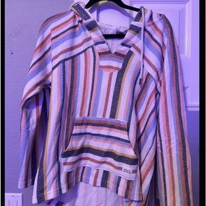 Roxy beach cover up w/ hood